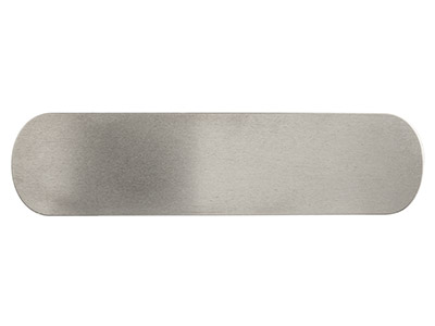 Rohling Aluminium, Für Armband 38x 150 Mm, Impressart, Beutel À 4 Stück