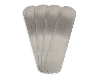 Rohling Aluminium, Für Armband 38x 150 Mm, Impressart, Beutel À 4 Stück - Standard Bild - 2