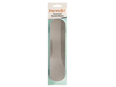 Rohling Aluminium, Für Armband 38x 150 Mm, Impressart, Beutel À 4 Stück - Standard Bild - 3
