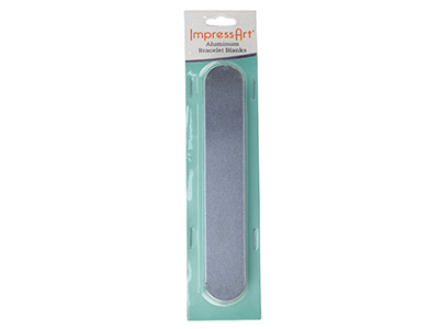 Aluminium Rohling, Für Armband 25,40 X 150 Mm, Impressart, Packung Zu 5 - Standard Bild - 3