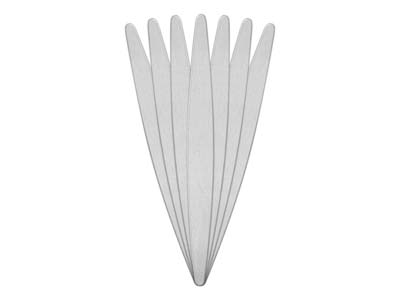Aluminium Vorform, Für Verjüngtes Armband, 16 X 150 Mm, Impressart, Packde 7 - Standard Bild - 2