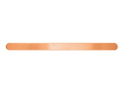 Vorform Kupfer, Für Armband 10 X150mm, Impressart, 4er Pack