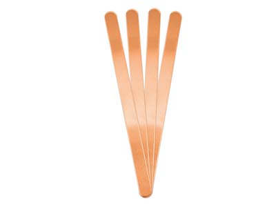 Vorform Kupfer, Für Armband 10 X150mm, Impressart, 4er Pack - Standard Bild - 2