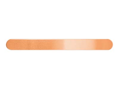 Kupferrohling, Für Armband 16 X150 Mm, Impressart, 3er-pack