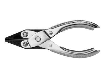 Glatte Parallelzange, Flache Und Halbrunde Backen, 125 MM