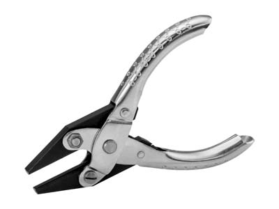 Glatte Parallelzange, Flache Und Halbrunde Backen, 125 MM - Standard Bild - 3