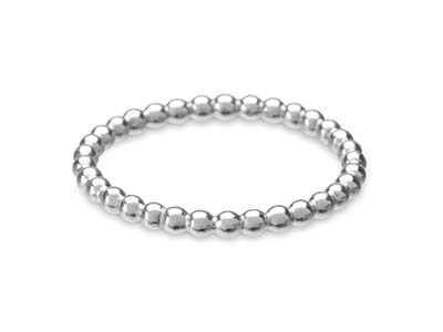 Kugelring 2 Mm, Silber 925, Ringgröe 52