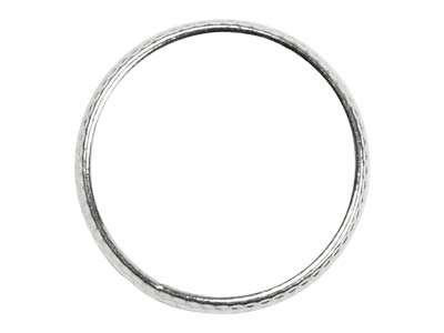 St Sil Hammered Ring 3mm Size M - Standard Bild - 2