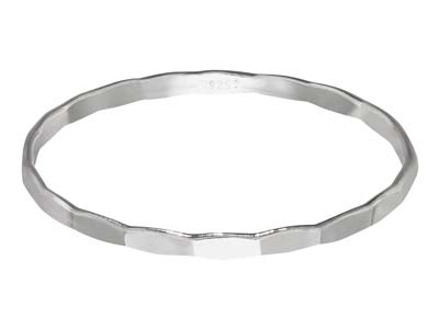 Gehämmerter Ring 1,5 Mm, Silber925,ringgröe 54