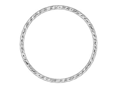 St Sil Sparkle Ring 1mm Size L1/2 - Standard Bild - 1