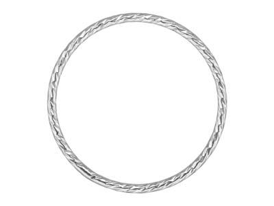 Funkelnder Ring 1 Mm, Silber 925, Gröe 54