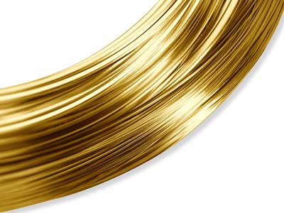 Runddraht Gold Filled Geglüht, 1,00mm