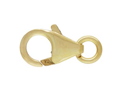 Gf Oval Trigger Clasp With Ring 10mm