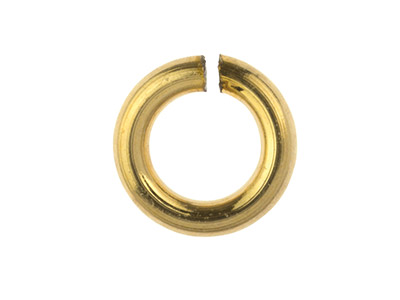 Biegering, goldfilled, Offen, 3mm, 20er-pack