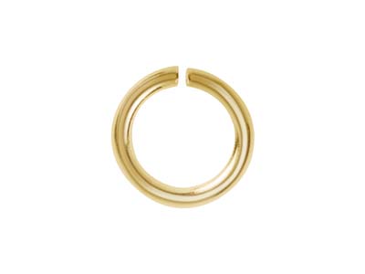 Offener Biegering, Goldfilled, 8mm, 10er-pack