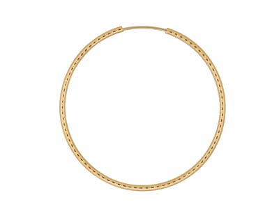 Kreole, Goldfilled, 40 mm - Standard Bild - 1
