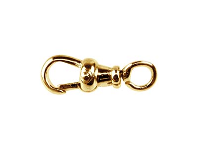 Albert-swivel-verschluss Aus Messing, 19mm, Offener Ring