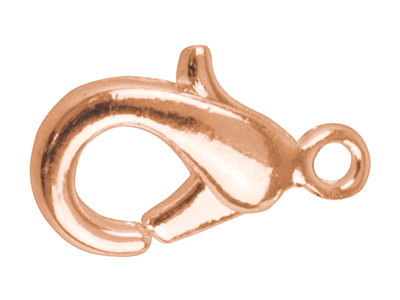 Mit Roségold Beschichtete Karabiner, 10mm, 6er-pack