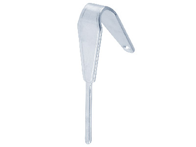 Silberbeschichtete Bügel Für Anhänger, Gro, 10er-pack