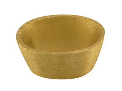 Gegossene Fassung Aus 9kt Gelbgold, Rov156