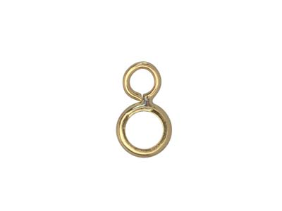 Runde Zargenschale Aus Gelbgold, 9 karat, 3 mm - Standard Bild - 3