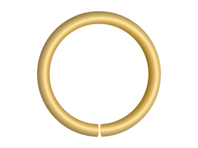 Leichter Offener Endring 7 Mm, 9k Gelbgold - Standard Bild - 2