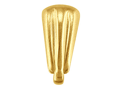 Gerillte Schlaufe Für Anhänger Aus 9 Kt Gelbgold, Sml, 2er-pack, 100  Recyceltes Gold