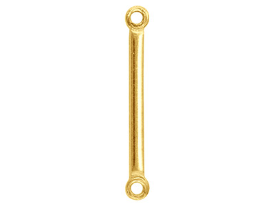 Stange Für Ohrhänger Aus 9 Kt Gelbgold, Ref. 555, 100 % Recyceltes Gold - Standard Bild - 1