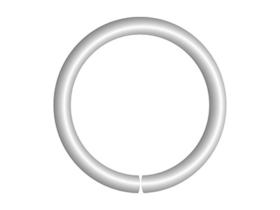 Endring 5 Mm, Weissgold 9k - Standard Bild - 2