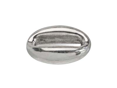 Verbinder Ovales Verbindungsglied 10 Mm, Silber 925 - Standard Bild - 2