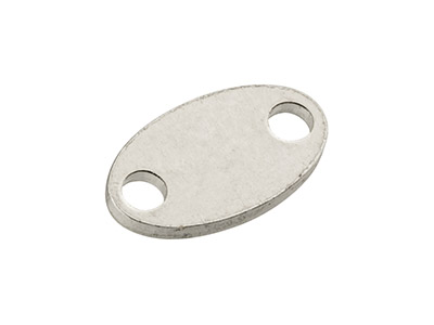 Plättchen Mit 925er Markierung, 925er Silber, Beutel Mit 10 Stück - Standard Bild - 2