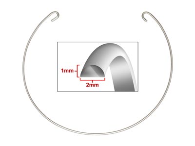 Armreif-komponente Aus Sterlingsilber, Austauschbar, 7 zoll/17,5 cm - Standard Bild - 6