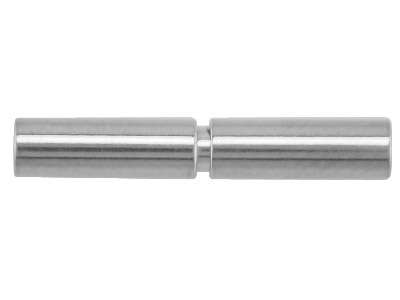 Bajonettverschluss 4,5 Mm, Silber 925 - Standard Bild - 2