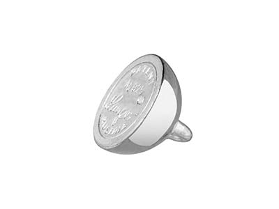 Magnetverschluss Kugel 8 MM Langer®, Silber 925 - Standard Bild - 3