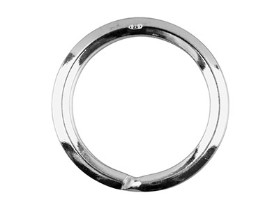 Schlüsselanhänger 32 Mm, 925er Silber - Standard Bild - 2