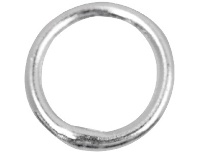 Geschlossener Spitzenring 7 Mm, Silber 925, 10er-pack