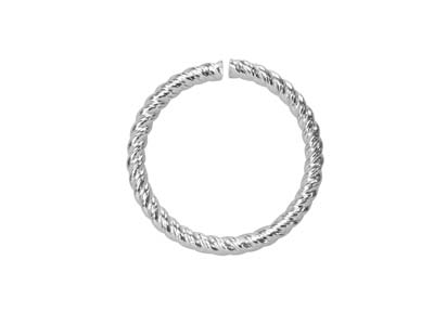Gedrehter Endring 10 Mm, 925er Silber