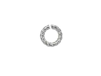 Gedrehter Endring 5 Mm, Silber925 - Standard Bild - 1