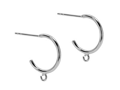 Kreole Und Ring Aus Sterlingsilber, 2er-pack