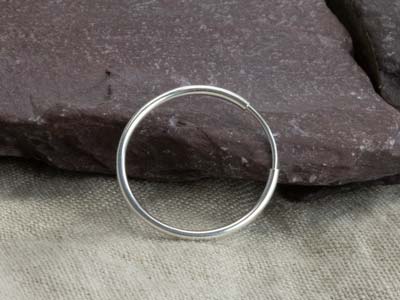 Kreolen 20 Mm, 925 Silber, Pro Paar - Standard Bild - 6