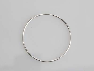 Kreolen 38 Mm, 925er Silber, Pro Paar - Standard Bild - 5