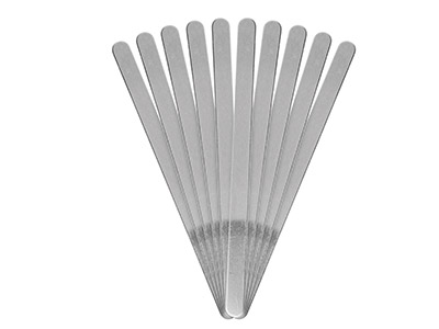 Rohling Für Armband 150 X 10 Mm, Silber 925 - Standard Bild - 2