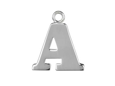 Prägestempelrohling Aus Sterlingsilber Mit Dem Buchstaben A - Standard Bild - 1