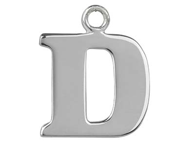 Anhänger-Buchstabe-D,-Silber-925