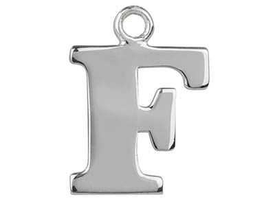 Anhänger-Buchstabe-F,-Silber-925