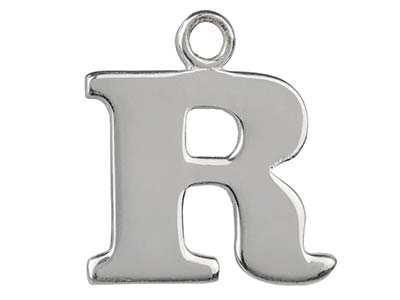Anhänger Buchstabe R, Silber 925