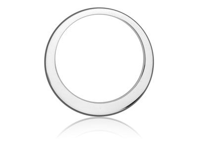 Asymmetrische Scheibe 32 Mm, Silber925