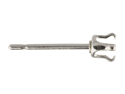Chaton-stange 4 Zinken 3 Mm, Silber925, Pro Stück - Standard Bild - 3