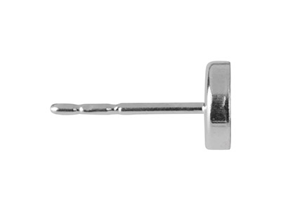 Cabochon-stab 5 Mm, Silber925, Beutel Mit 3 Paaren - Standard Bild - 2