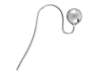 Brisur Aus Sterlingsilber, Mit Perle, 10er-pack, 3 Mm, 353